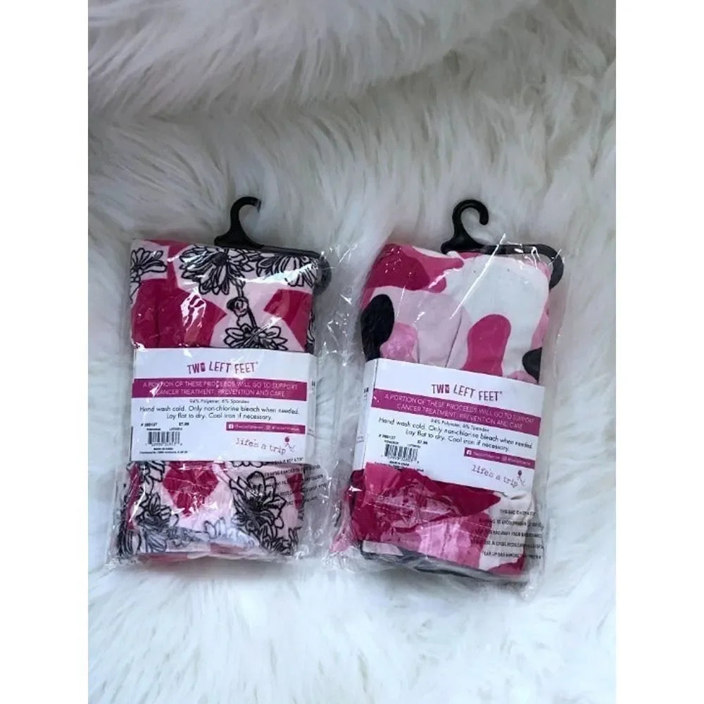 Two Left Feet Women's Leggins Set of 2  S-M 4-10 - Picture 2 of 2